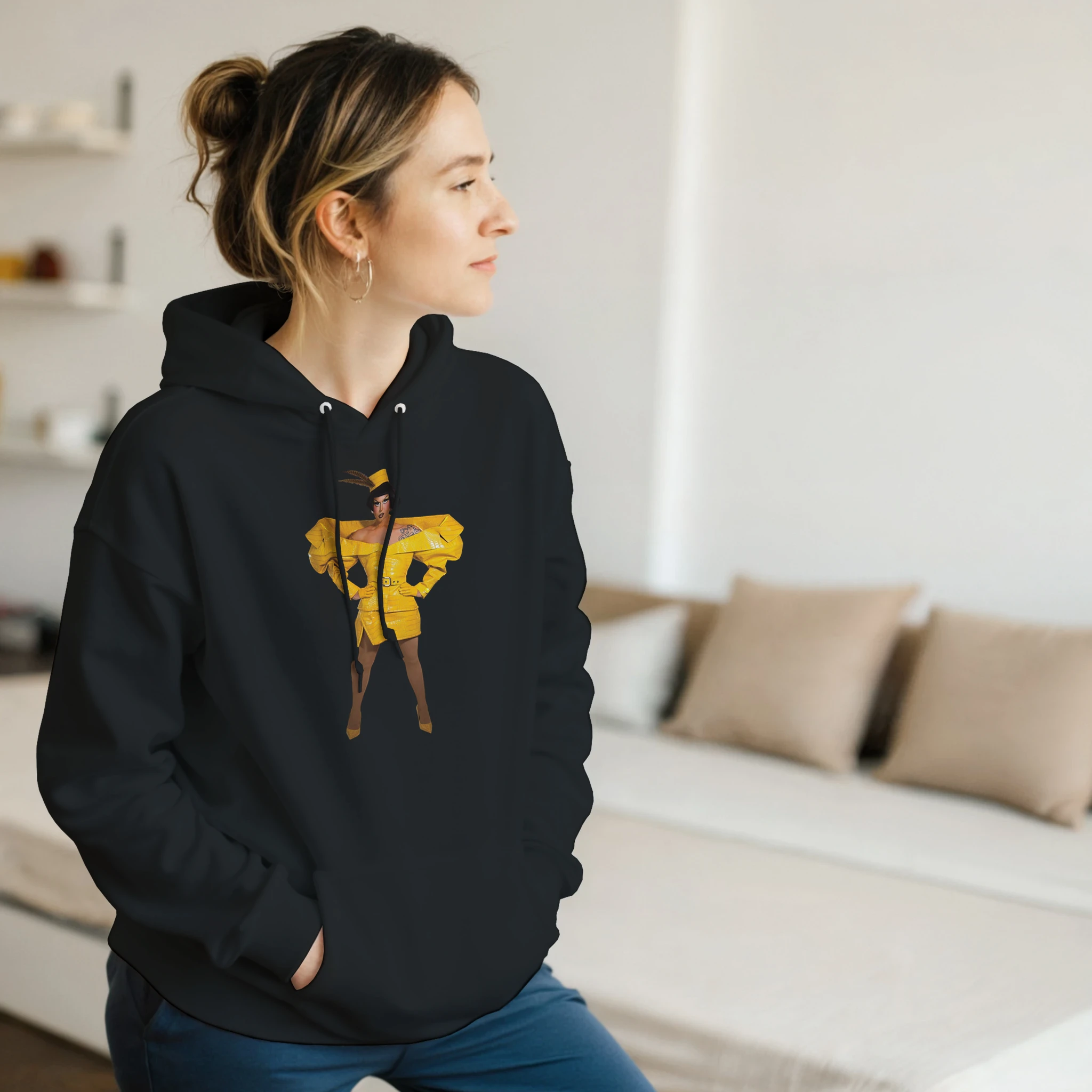 Anita Piss Meet the Queens hoodie in black