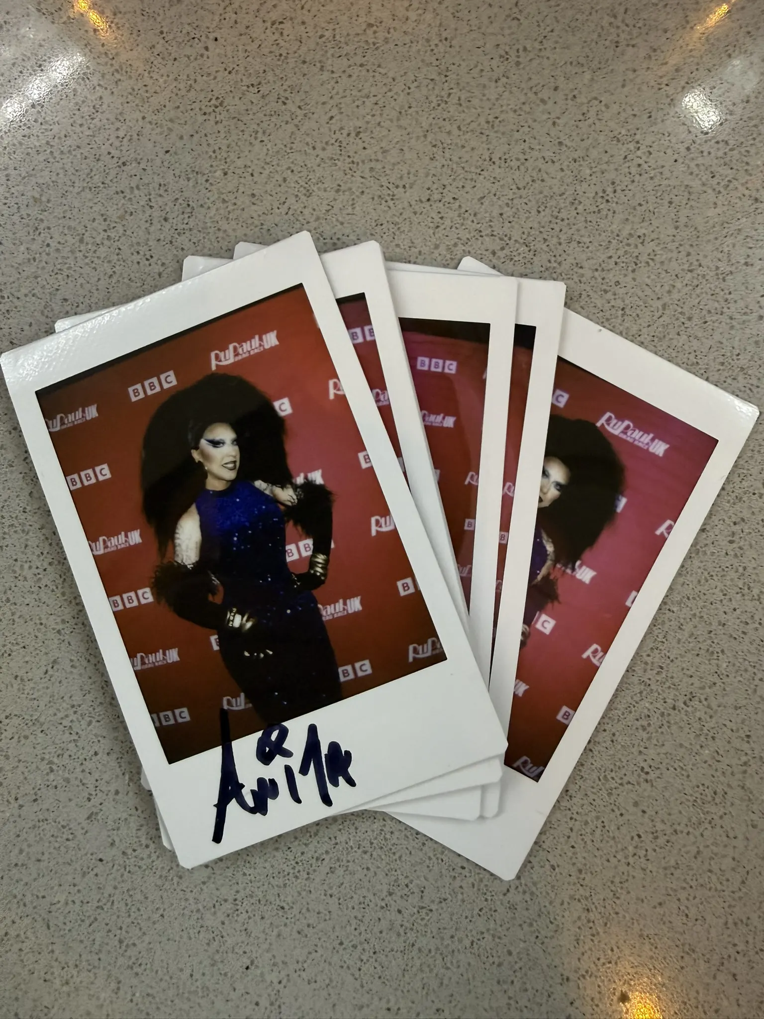 Premier Signed Polaroid